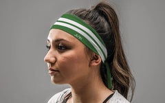 Varsity Stripe (Green) Flex Tie Headband