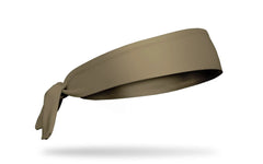 Beige Flex Tie Headband