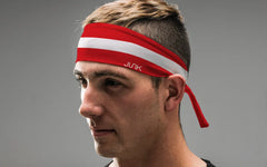 Denmark Flag Flex Tie Headband