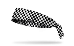 Checkered Flex Tie Headband
