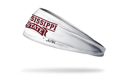 Mississippi State University: Wordmark White Big Bang Lite Headband