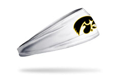 University of Iowa: Tiger Hawk White Big Bang Lite Headband