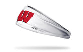 University of Wisconsin: Logo White Big Bang Lite Headband