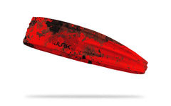 Red Grunge Infinity Headband