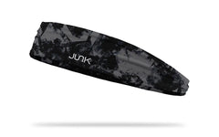 Gridiron Black Gray Infinity Headband