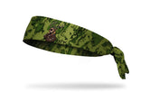 Aggressive Reindeer Flex Tie Headband