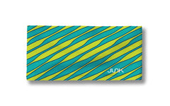 Aqualime Variegated Stripe Big Bang Lite Headband