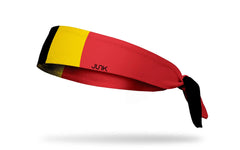 Belgium Flag Tie Headband