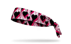 Bleeding Hearts Flex Tie Headband