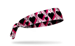 Bleeding Hearts Flex Tie Headband