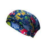Dino Dance Party Euro Scrub Cap