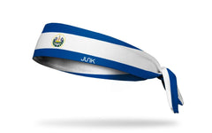 El Salvador Flag Flex Tie Headband