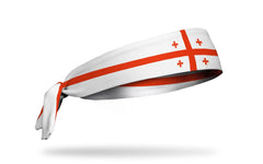 Georgia Flag Tie Headband