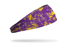Gridiron Purple Gold Big Bang Lite Headband