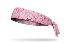 Hot Pink Static Flex Tie Headband