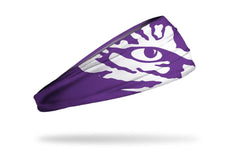 Louisiana State University: LSU Tiger Eye Purple Big Bang Lite Headband