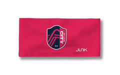 St. Louis CITY SC: Logo Red Big Bang Lite Headband