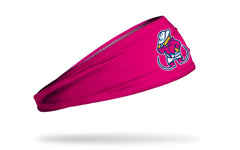 Amarillo Sod Poodles: Fuchsia Big Bang Lite Headband