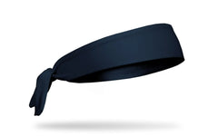 Navy Flex Tie Headband