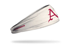 University of Arkansas: Cream Big Bang Lite Headband
