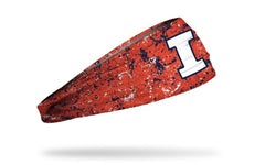 University of Illinois: Splatter Big Bang Lite Headband