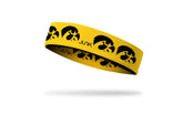 University of Iowa: Logo Gold Baller Headband