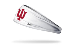Indiana University: Logo White Big Bang Lite Headband