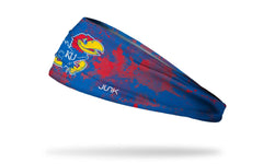University of Kansas: Grunge Royal Big Bang Lite Headband