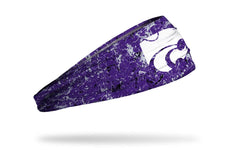 Kansas State University: Splatter Purple Big Bang Lite Headband