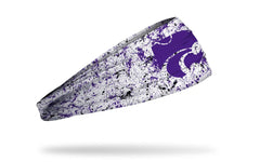 Kansas State University: Splatter White Big Bang Lite Headband