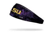 Louisiana State University: Grunge Black Big Bang Lite Headband