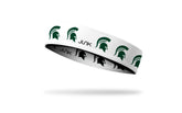 Michigan State University: Logo White Baller Headband