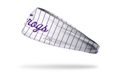 TCU: Frogs Script Pinstripe Big Bang Lite Headband