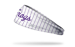 TCU: Frogs Script Pinstripe Big Bang Lite Headband