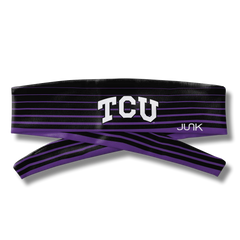 TCU: Gradient Stripe Flex Tie Headband