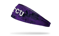 TCU: Grunge Purple Big Bang Lite Headband