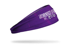 TCU: Vintage Athletic Big Bang Lite Headband