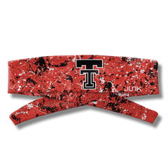 Texas Tech University: Splatter Red Flex Tie Headband