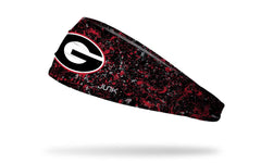 University of Georgia: Splatter Black Big Bang Lite Headband