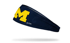 University of Michigan: Jersey Logo Blue Big Bang Lite Headband