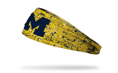 University of Michigan: Splatter Maize Big Bang Lite Headband