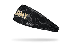Army Black Knights: Camo Black Big Bang Lite Headband