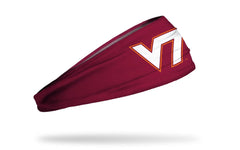 Virginia Tech: Logo Maroon Big Bang Lite Headband