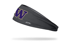 University of Washington: Logo Gray Big Bang Lite Headband
