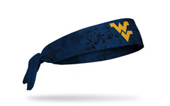 West Virginia University: Grunge Navy Flex Tie Headband