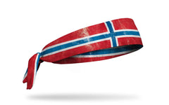 Norway Grunge Flag Tie Headband