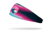 San Diego Wave: Textured Gradient Big Bang Lite Headband