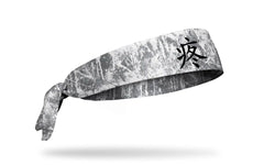 Pain Symbol Flex Tie Headband