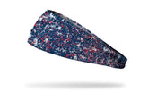Patriotic Paint Splatter Big Bang Lite Headband