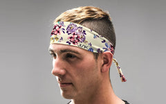 Peony Party Flex Tie Headband
